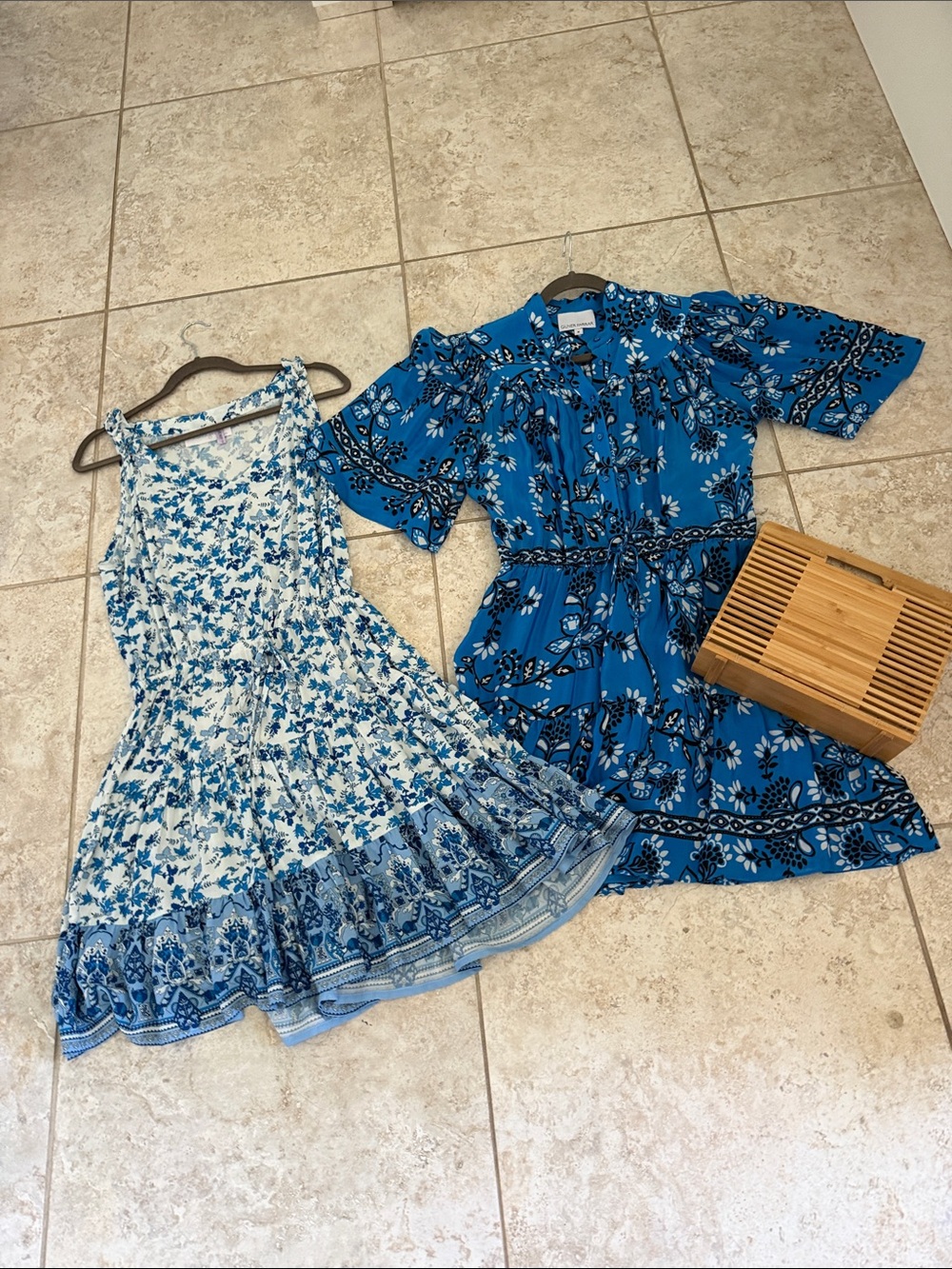 3 For 1 - Sundresses & Wooden Handbag